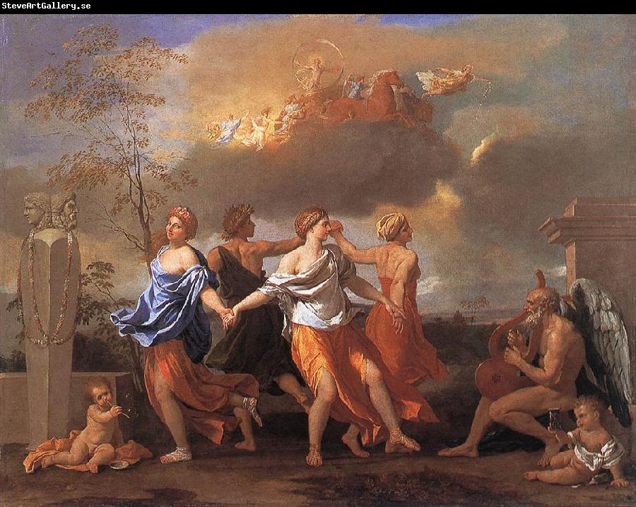 POUSSIN, Nicolas Dance to the Music of Time asfg